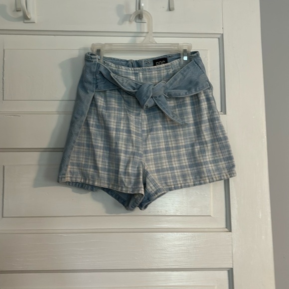 BDG Pants - BDG by Urban Outfitters Checkered Jean Shorts